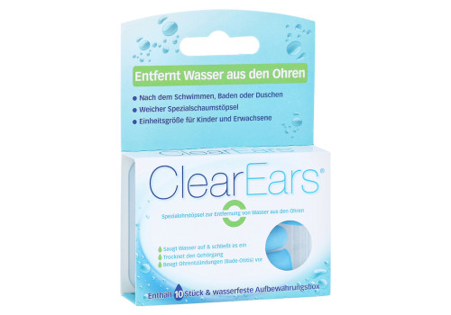 CLEAREARS Ohrstöpsel z.Wasserentfernung – PZN 5468245 (PZN 5468245)