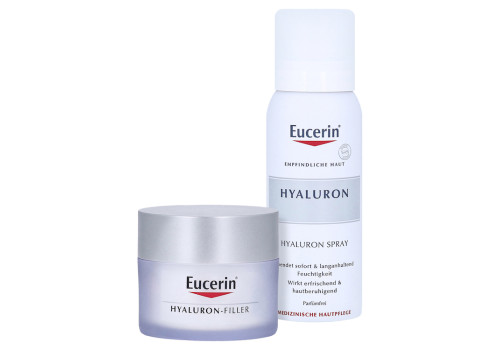 EUCERIN Anti-Age HYALURON-FILLER Tag trockene Haut + gratis Eucerin Hyaluron Spray 50ml – PZN 7608420 (PZN 7608420)