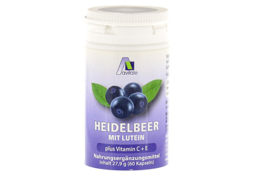 HEIDELBEER KAPSELN+Lutein+C+E – PZN 1082603 (PZN 1082603)