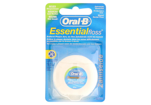 Oral-B Zahnseide Essential Floss mint gewachst 50 m – PZN 8506578 (PZN 8506578)