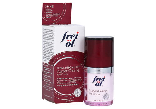 frei öl ANTI AGE HYALURON LIFT AugenCreme – PZN 11359224 (PZN 11359224)