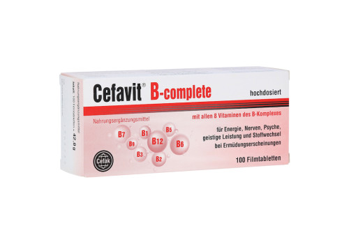 Cefavit B-complete Filmtabletten – PZN 13928838 (PZN 13928838)