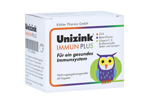 UNIZINK Immun Plus Kapseln – PZN 5489336 (PZN 5489336)