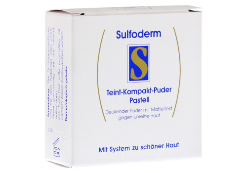 SULFODERM S Teint Kompakt Puder pastell – PZN 6052825 (PZN 6052825)