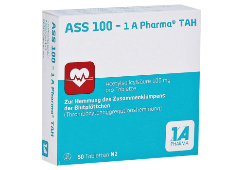 ASS 100-1A Pharma TAH – PZN 6312060 (PZN 6312060)