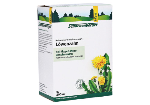 LÖWENZAHN SAFT Schoenenberger Heilpflanz.Säfte – PZN 700051 (PZN 700051)