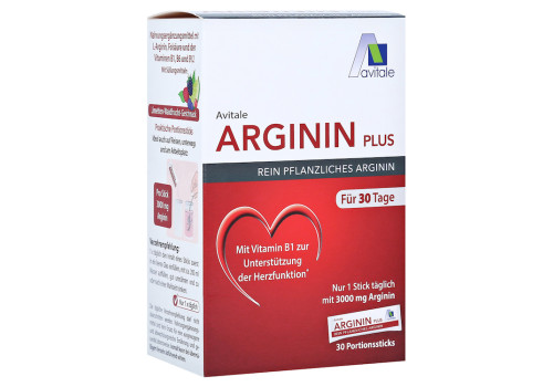 ARGININ PLUS Vitamin B1+B6+B12+Folsäure Sticks – PZN 16505707 (PZN 16505707)