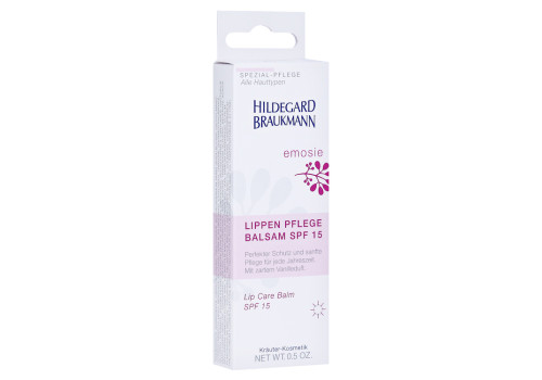 Hildegard Braukmann EMOSIE Lippen Pflege Balsam SPF 15 – PZN 80000576 (PZN 80000576)