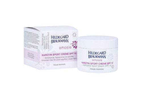 Hildegard Braukmann EMOSIE Karotin Sport Creme SPF 10 – PZN 80000563 (PZN 80000563)