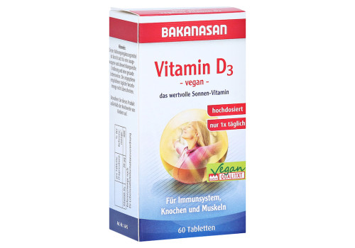 BAKANASAN Vitamin D3 Tabletten – PZN 11617821 (PZN 11617821)