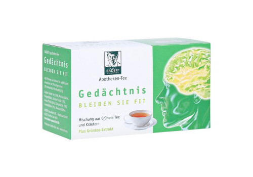 BADERS Apotheken Tee Gedächtnis Filterbeutel – PZN 1179490 (PZN 1179490)