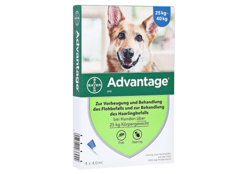 ADVANTAGE 400 Lösung Pipetten Hunde ab 25 kg – PZN 334178 (PZN 334178)