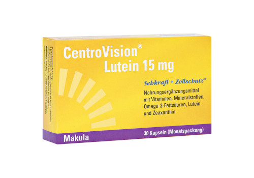 CENTROVISION Lutein 15 mg Kapseln – PZN 15401294 (PZN 15401294)