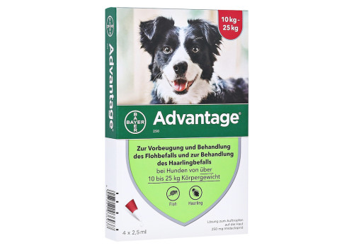 ADVANTAGE 250 Lösung Hunde 10-25 kg – PZN 8613328 (PZN 8613328)