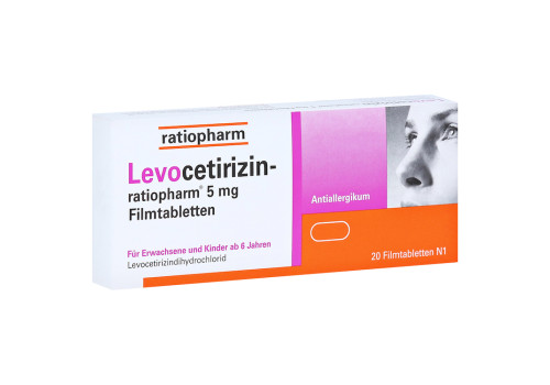 Levocetirizin-ratiopharm 5mg – PZN 15197735 (PZN 15197735)