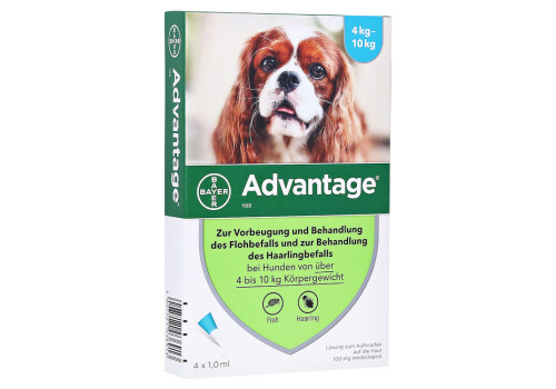 ADVANTAGE 100 Lösung Hunde 4-10 kg – PZN 8613311 (PZN 8613311)