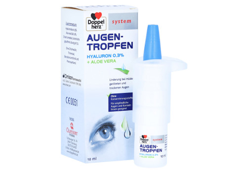 DOPPELHERZ Augen-Tropfen Hyaluron 0,3% system – PZN 13946204 (PZN 13946204)