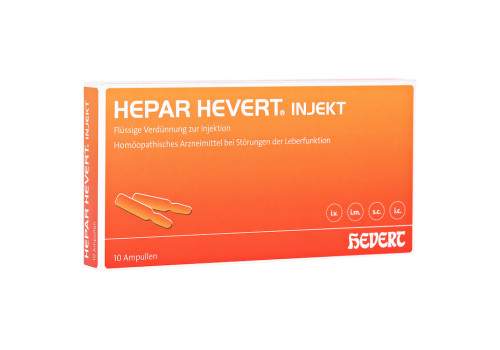 HEPAR HEVERT injekt Ampullen – PZN 13923829 (PZN 13923829)