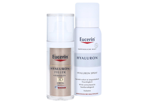 EUCERIN Anti-Age HYALURON-FILLER+Elasti.3D Serum + gratis Eucerin Hyaluron Spray 50ml – PZN 16154604 (PZN 16154604)