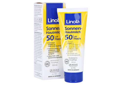 Linola Sonnen-hautmilch LSF 50 – PZN 11637166 (PZN 11637166)