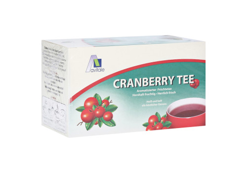 Avitale Cranberry Tee Filterbeutel – PZN 6055290 (PZN 6055290)