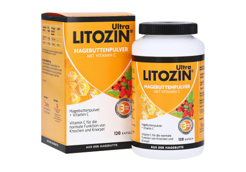 Litozin Ultra Hagebuttenpulver + Vitamin C – PZN 9771006 (PZN 9771006)