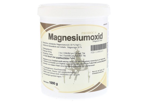 MAGNESIUMOXID Pulver vet. – PZN 11885415 (PZN 11885415)