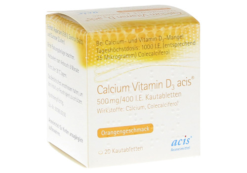 Calcium Vitamin D3 acis 500mg/400 I.E. – PZN 11011202 (PZN 11011202)