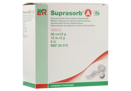 SUPRASORB A+Ag Antimik.Cal.Alginat Tamp.30 cm 2 g – PZN 4829540 (PZN 4829540)