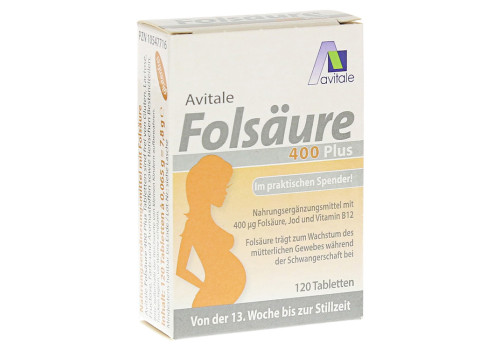 Avitale Folsäure 400 Plus – PZN 10547716 (PZN 10547716)