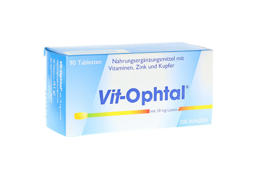 VIT OPHTAL mit 10 mg Lutein Tabletten – PZN 4781106 (PZN 4781106)