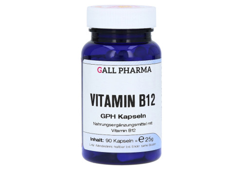 VITAMIN B12 GPH 3 µg Kapseln – PZN 2554151 (PZN 2554151)