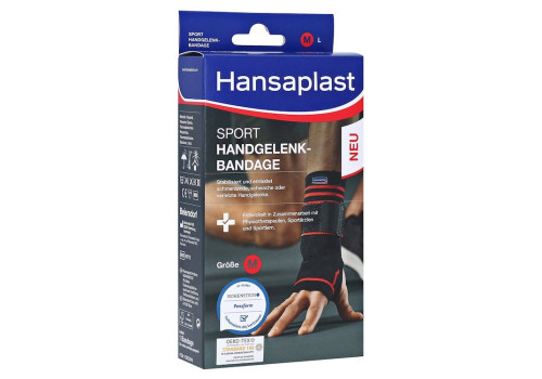 HANSAPLAST Sport Handgelenk-Bandage Gr.M – PZN 15822943 (PZN 15822943)