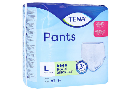 TENA PANTS Discreet L 95-125 cm Einweghose – PZN 4836741 (PZN 4836741)