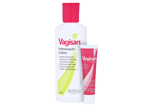 Vagisan Intimwaschlotion + gratis VagisanCare Shaving-Balsam 10 ml – PZN 5140881 (PZN 5140881)