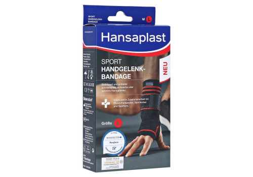 HANSAPLAST Sport Handgelenk-Bandage Gr.L – PZN 15822966 (PZN 15822966)