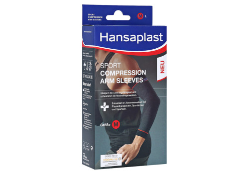 HANSAPLAST Sport Compression Arm-Sleeves Gr.M – PZN 15823049 (PZN 15823049)