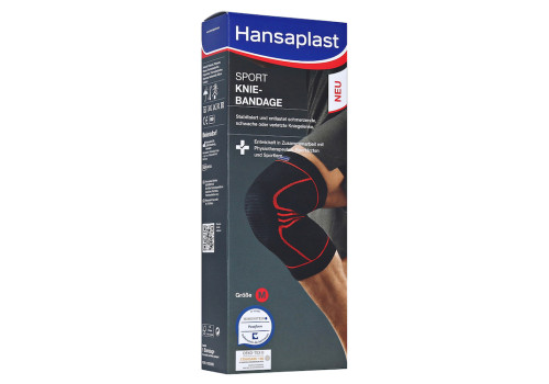 HANSAPLAST Sport Knie-Bandage Gr.M – PZN 15822995 (PZN 15822995)