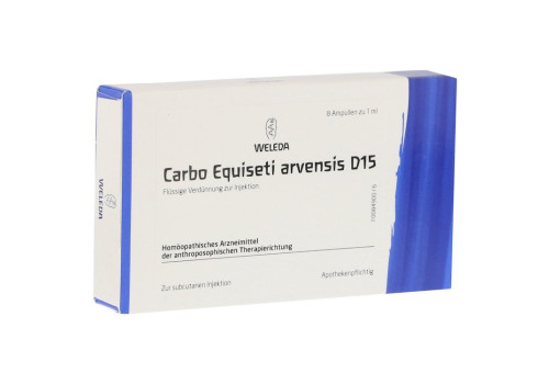 CARBO EQUISETI arvensis D 15 Ampullen – PZN 1620242 (PZN 1620242)