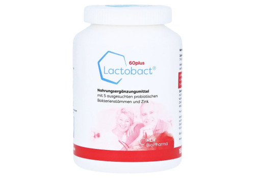 LACTOBACT 60plus magensaftresistente Kapseln – PZN 10992416 (PZN 10992416)