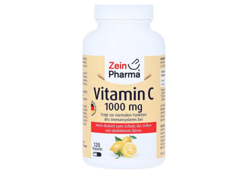 VITAMIN C 1000 mg ZeinPharma Kapseln – PZN 16618854 (PZN 16618854)