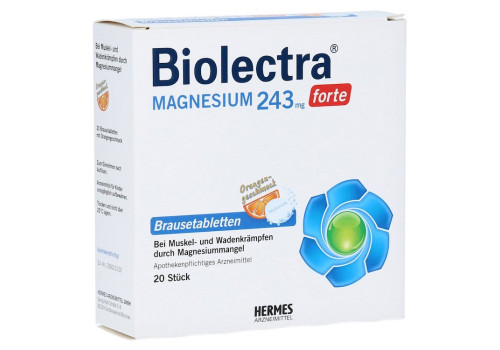 Biolectra Magnesium 243mg forte Orange – PZN 6734832 (PZN 6734832)