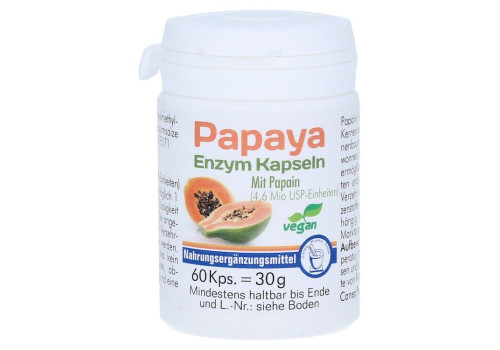 Papaya Enzym Kapseln – PZN 1232600 (PZN 1232600)