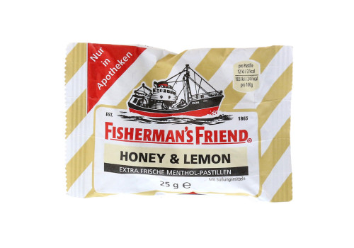 FISHERMANS FRIEND Honey & Lemon ohne Zucker Pasti. – PZN 10993143 (PZN 10993143)