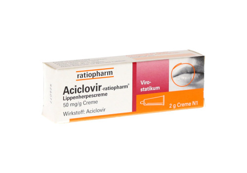 Aciclovir-ratiopharm Lippenherpescreme – PZN 2286360 (PZN 2286360)