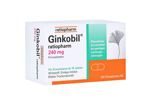 GINKOBIL ratiopharm 240mg – PZN 8864415 (PZN 8864415)