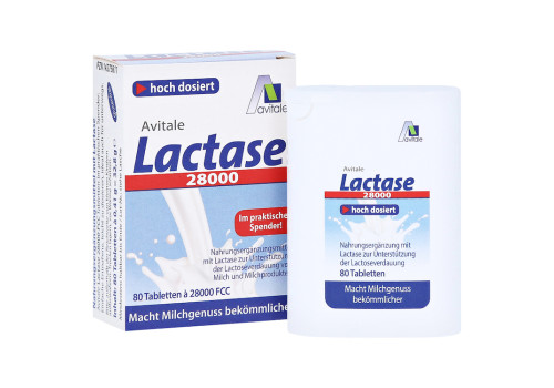 Lactase 28.000 FCC Tabletten im Spender – PZN 14275611 (PZN 14275611)