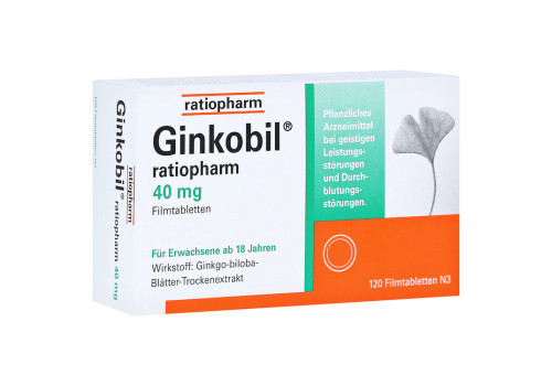 GINKOBIL ratiopharm 40mg – PZN 6680817 (PZN 6680817)