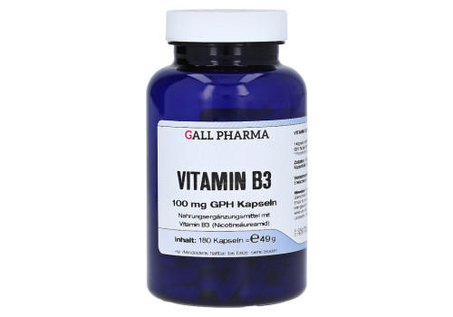 VITAMIN B3 100 mg GPH Kapseln – PZN 4700042 (PZN 4700042)