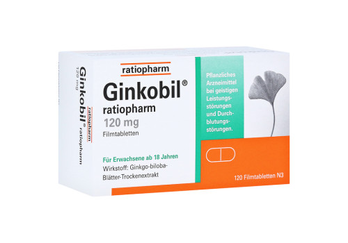 GINKOBIL ratiopharm 120mg – PZN 6680881 (PZN 6680881)